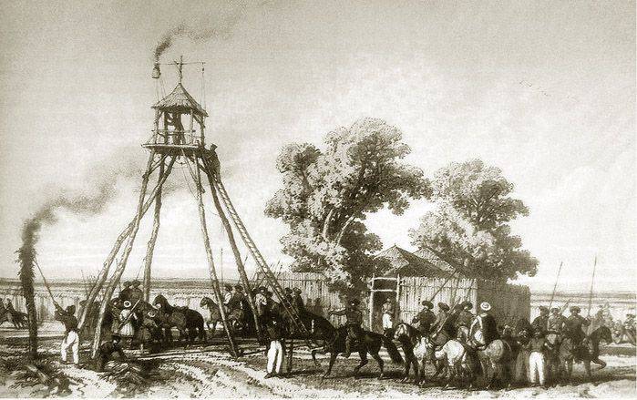 स्टेपी के ऊपर उच्च आकाश। 18 वीं शताब्दी में पूर्व में रूस का प्रचार