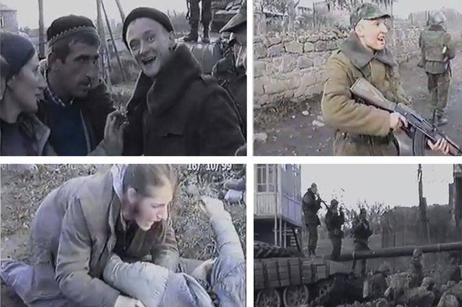 Une fausse vidéo sur les atrocités des soldats russes pendant la deuxième guerre tchétchène