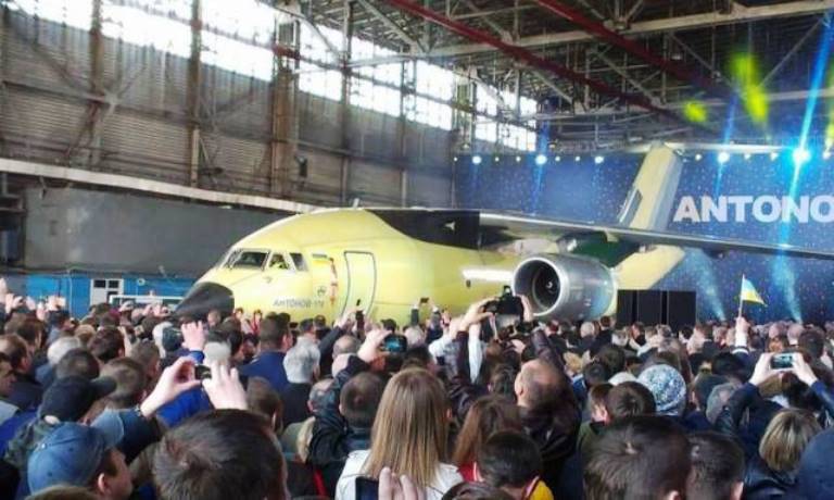 Tests of the new An-178 will begin in Ukraine in May