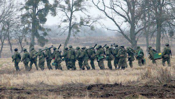 Das russische Militär begann in Nordossetien und am Kaspischen Meer zu trainieren
