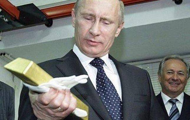 Rusko začalo aktivně nakupovat zlato po dvouměsíční pauze