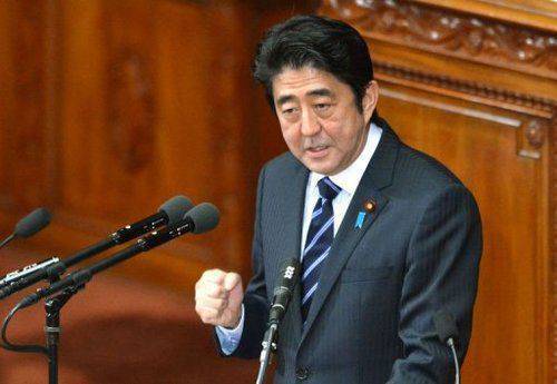 Japanese PM says Tokyo will stop apologizing for aggression in World War II.