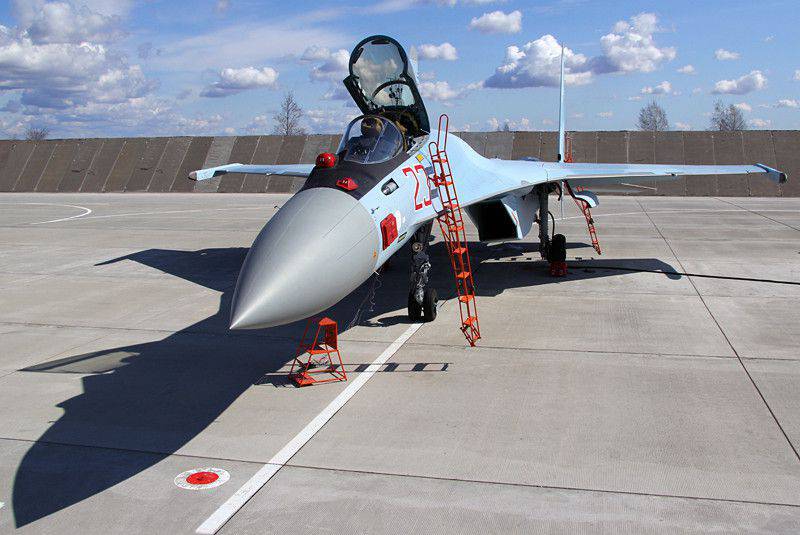 Su-35C - the highlight of the Victory Parade