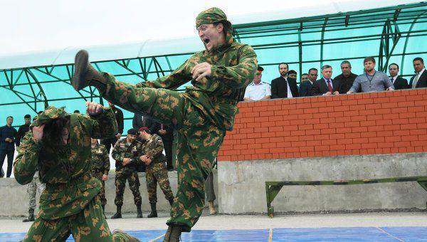 Чеченские спецназовцы победили на чемпионате мира в Иордании