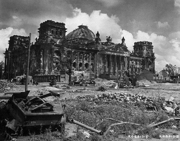 Veteranos russos não foram autorizados a entrar no Reichstag pela primeira vez desde a 1945.