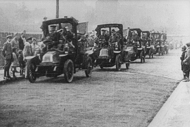 Ciężarówki I wojny światowej. Austro-Węgry i Niemcy