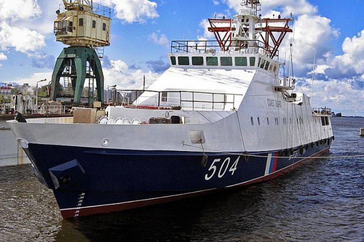 Крымская береговая охрана получила первый сторожевой корабль