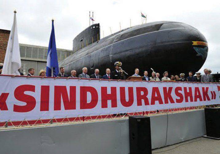 India llamó a la causa de la muerte del submarino Sindhurakshak
