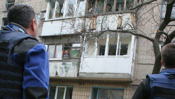 Украинские силовики «случайно» обстреляли наблюдателей ОБСЕ под Луганском