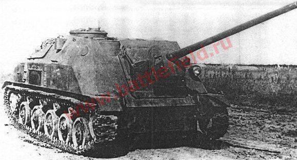 "Hetzer" soviético. SAU experiente SU-76D e SU-57B