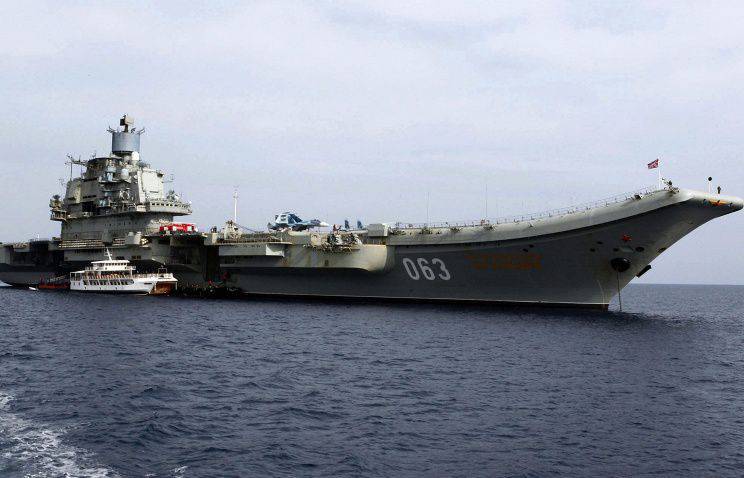 82. laivankorjaamo aloitti Neuvostoliiton laivaston lentotukialuksen Admiral Kuznetsovin korjaamisen