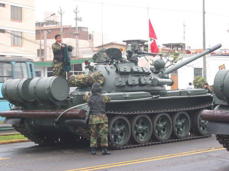 Ministerstvo obrany Peru hodlá uzavřít kontrakt s Ruskou federací na modernizaci tanků T-55