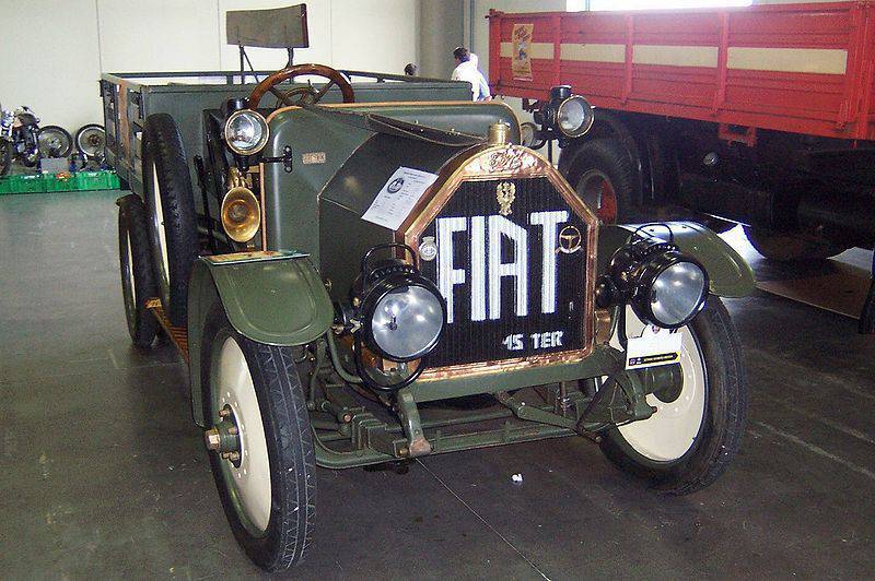 Nákladní automobily z první světové války. Francie a Itálie (část druhá)