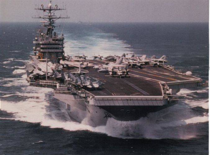 На смену авианосцу «Джордж Вашингтон» к берегам Японии придёт «Рональд Рейган»