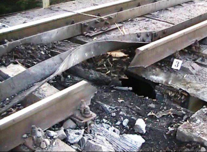 В ДНР на железной дороге произошёл взрыв