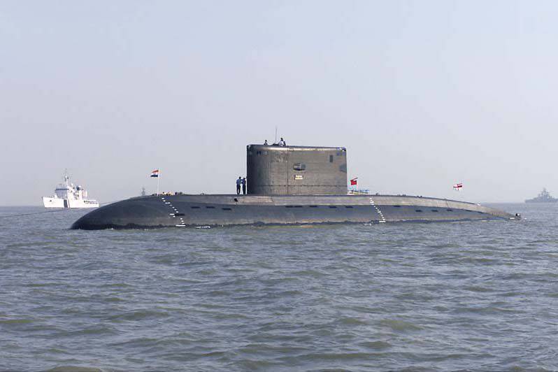 El astillero Zvezdochka reparará el submarino diesel-eléctrico indio "Sea King"