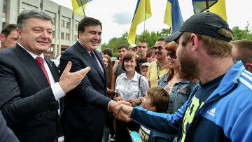 Kan en georgier i exil rädda Ukraina? ("Bloomberg", USA)