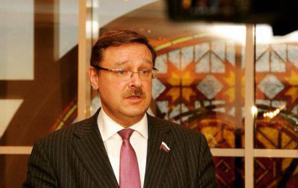 Комментарий Константина Косачёва решения ЕС об ограничении доступа в Европарламент постпреда РФ