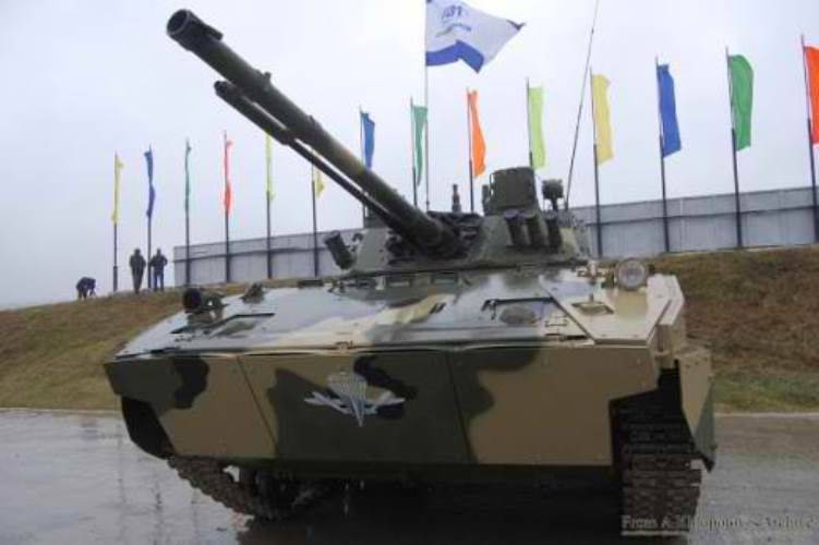 Uppkomsten av BMD-4M i trupperna förväntades sedan 2008