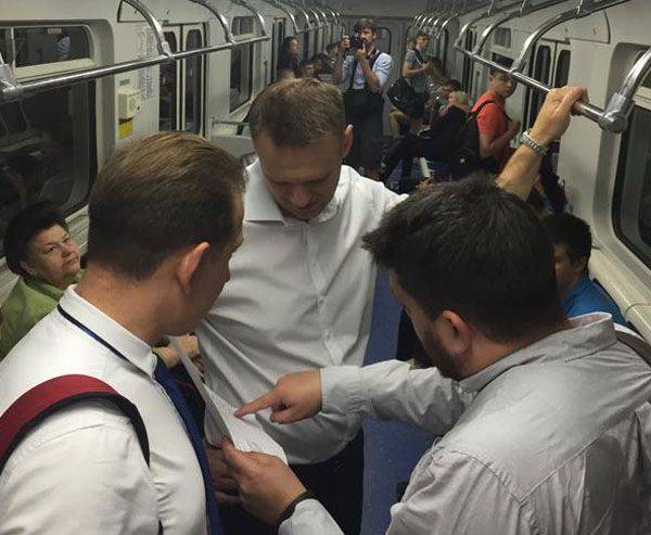 Novosibirsk de Navalny fez ovos mexidos