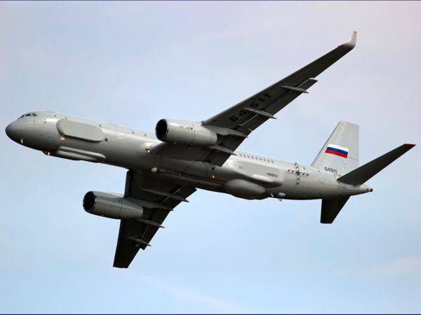 Uçak keşif Tu-214Р son radar sistemi ile yer altına gizlenmiş nesneleri tespit edebiliyor