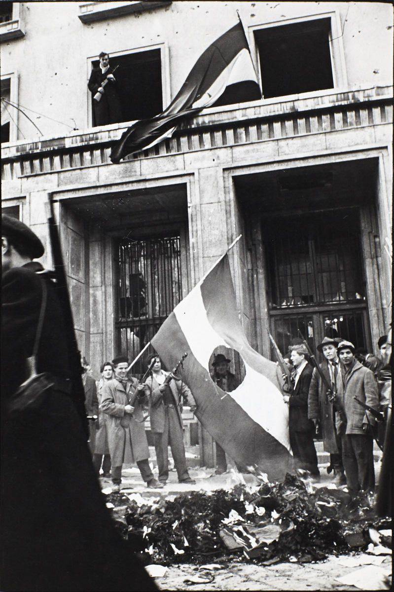 Insurrección húngara 1956 en las fotografías de Erich Lessing.