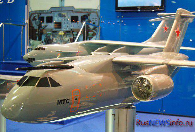 هواپیمای روسی-هندی MTA برای دریافت موتور PS-90