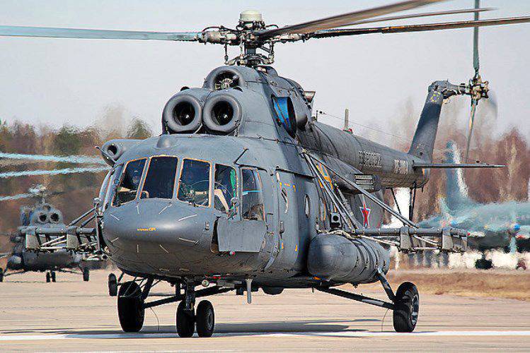 Belarussisches Verteidigungsministerium erhält X-NUMX-Hubschrauber Mi-12 MTV-8