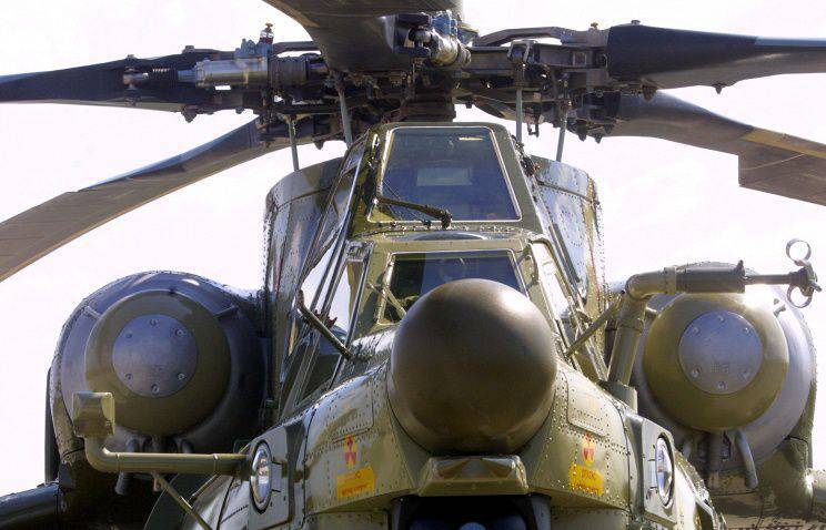 업그레이드 된 Mi-28HM "Night Hunter"헬리콥터에는 레이저 억제 스테이션이 장착됩니다.