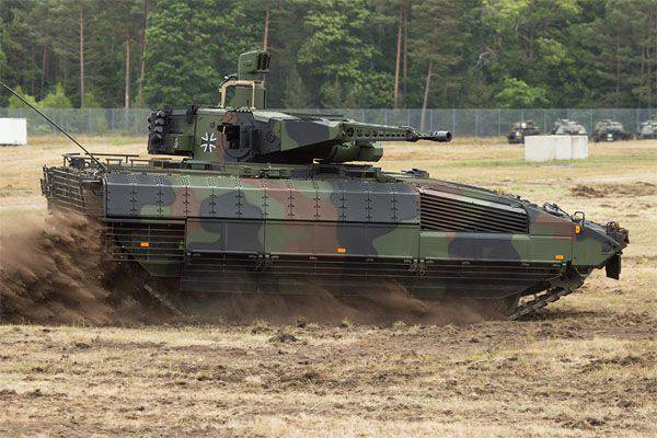 Ensimmäiset Puma-jalkaväen taisteluajoneuvot alkoivat tulla palvelukseen Bundeswehrin kanssa