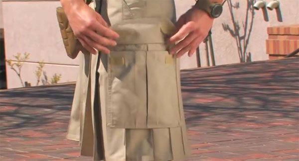 Украинских военных на лето переоденут в килты?