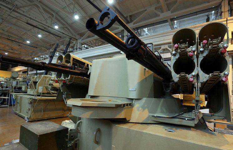 روسیه تولید سریال ضد هوایی Pantsir-M را آغاز کرد