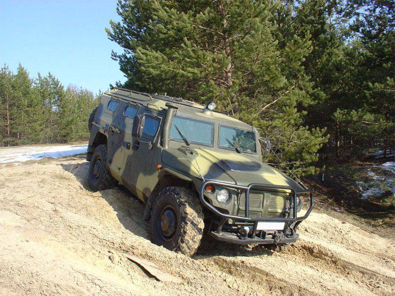 La brigade de fusiliers motorisés de montagne a reçu des véhicules blindés "Tigr-M SPN"