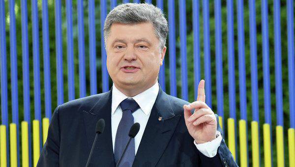 Petro Poroshenko: Kiev Donbas'ın kontrolünü geri getirdiğinde, "kardeşlerle anlayış Ukraynalılar bulunacak"