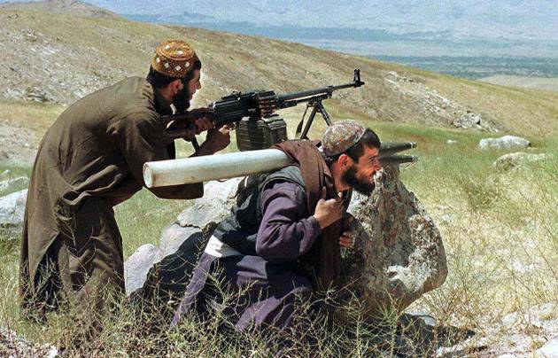 Ongeveer 8 Taliban-militanten worden gezien in Afghaanse provincies die grenzen aan Tadzjikistan