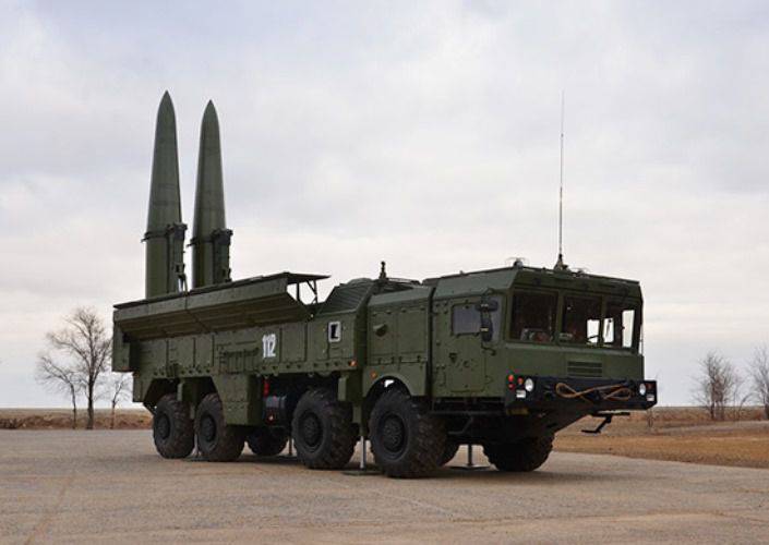 El conjunto de la brigada Iskander-M fue entregado a los cohetes VBT.