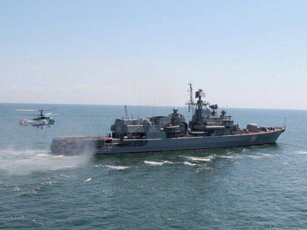 러시아 국방부 : 흑해 함대가 루마니아 해안에서 나토 운동을 감시