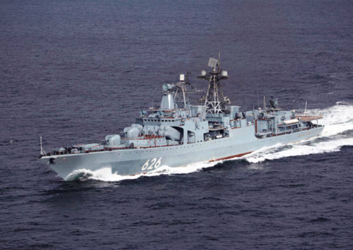 "Vice-admiraal Kulakov" keerde terug naar Severomorsk na de reparatie van de energiecentrale