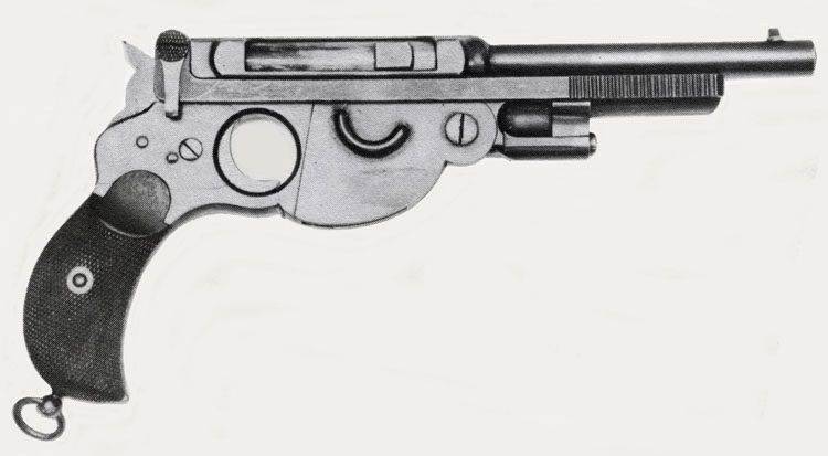 Theodore Bergmann的早期手枪：Bergmann模型1893，Bergmann No. XXUMX