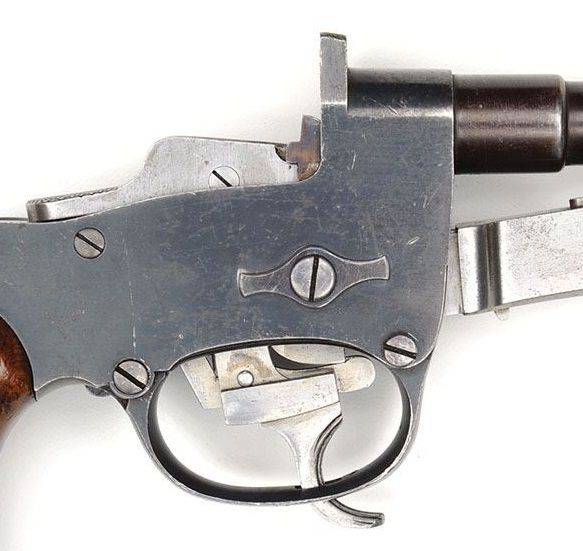 Enkelschots pistool Mauser K-77 (Mauser 9mm C. 1877 Pistool)