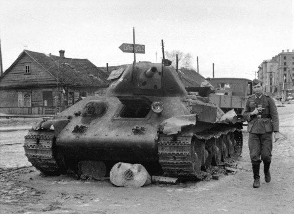 Medidores T-34 3200 en Minsk capturados