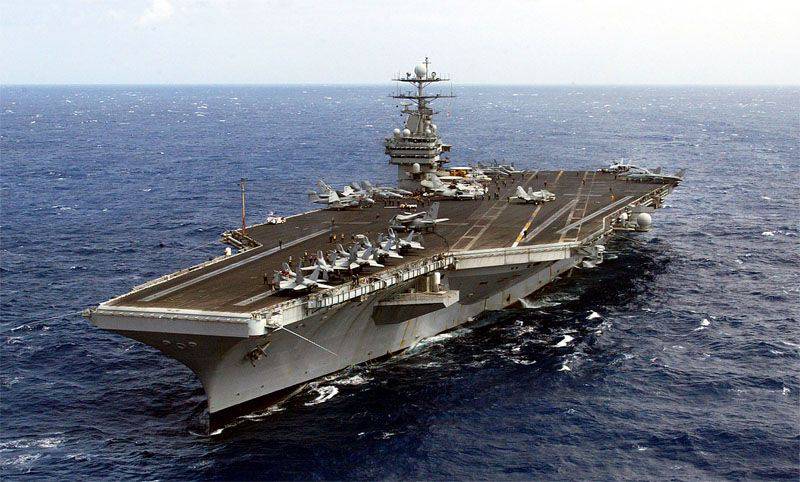 Brand aan boord van USS Harry Truman