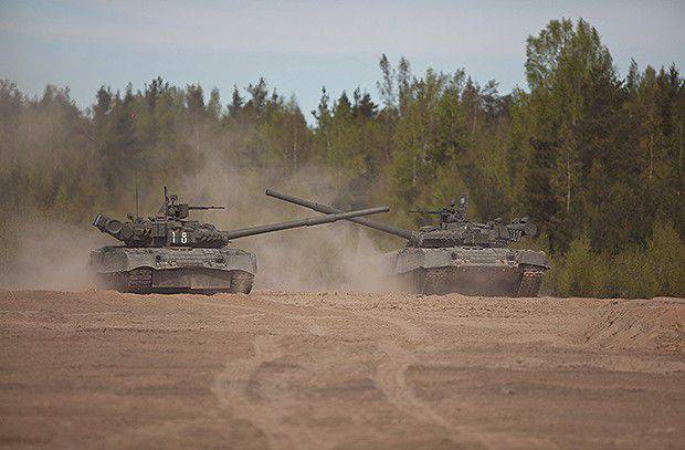 What tanks are in service with the Russian army