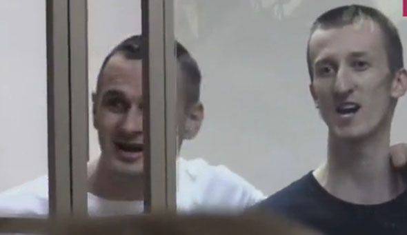 La phrase de Sentsov est commentée dans l'Union européenne et aux États-Unis