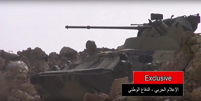 रूस से प्यार से। सीरिया BTR-82A