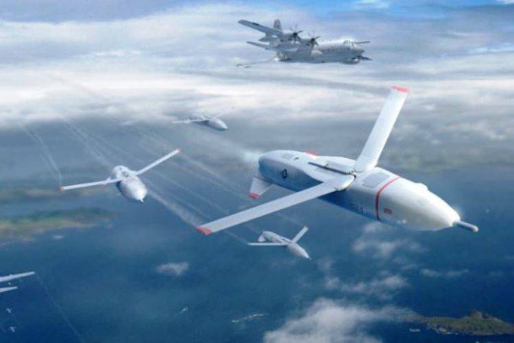 In the United States began to develop UAVs that will fly in flocks