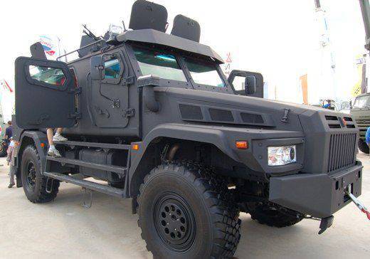 CJSC "Asteys" presented a black armored car "Patrol-A"