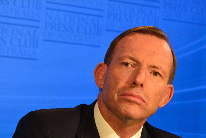 Tony Abbott said the Australian Air Force will join the air operation "against ISIS"