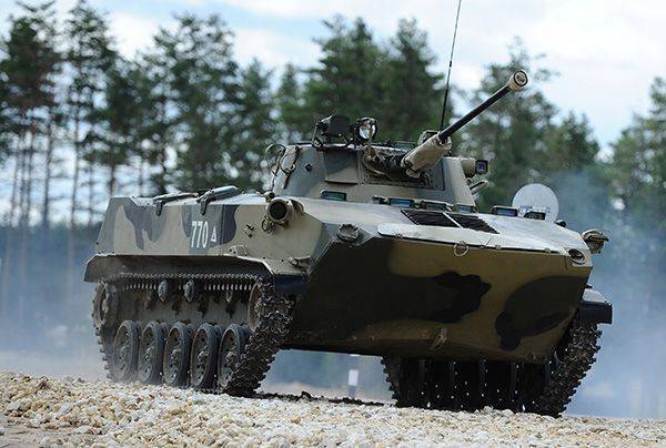 Vliegende pantserwagen: BTR-MDM "Rakushka"