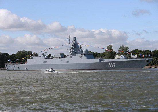 The frigate of the 22350 project "Admiral of the Fleet of the Soviet Union Gorshkov" went to state trials in the White Sea